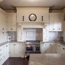 Aged French Provincial Kitchen